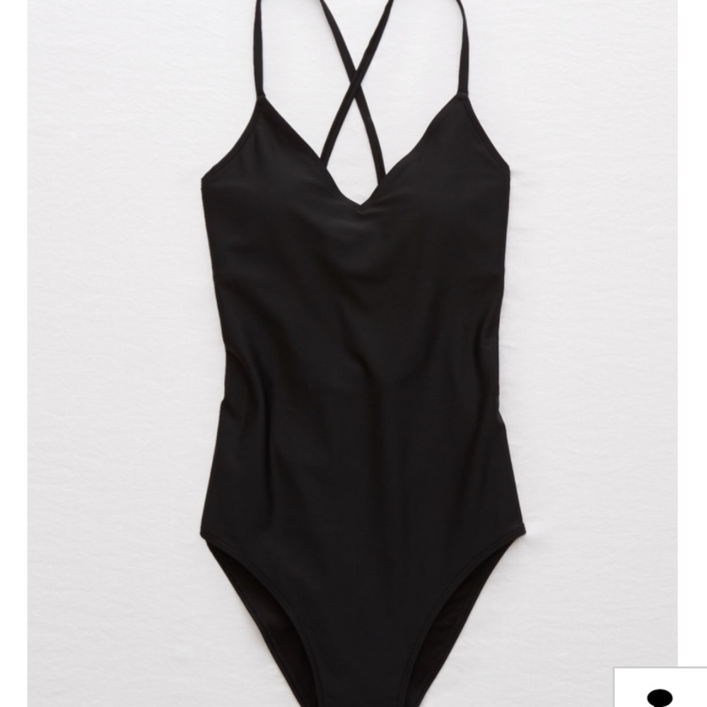 Aerie Black One Piece